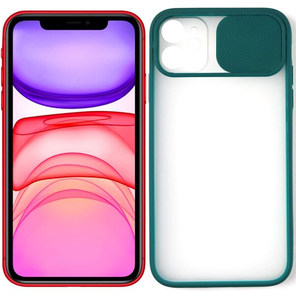 

Чехол Camshield mate TPU со шторкой для камеры для Apple iPhone 11 Pro Max Green (30425)