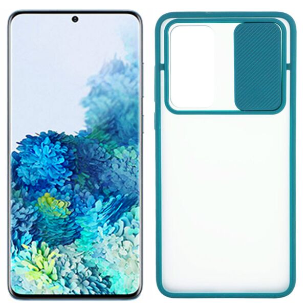 

Чехол Camshield mate TPU со шторкой для камеры для Samsung G985 Galaxy S20 Plus Green (30429)