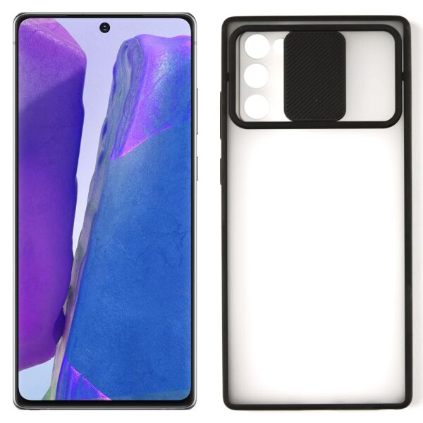 

Чехол Camshield mate TPU со шторкой для камеры для Samsung Galaxy Note 20 Black (30426)