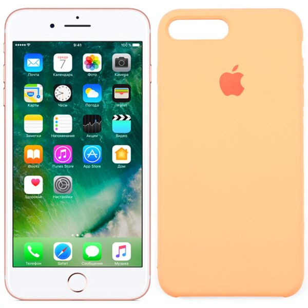 

Чехол силиконовый для iPhone 7/8 Plus Светло Персиковый (28256)