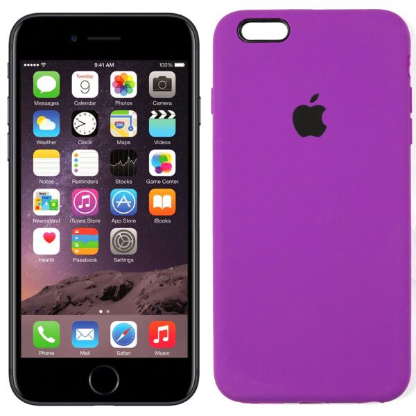 

Чехол силиконовый для iPhone 6/6s Plus Фиолетовый FULL (30072)