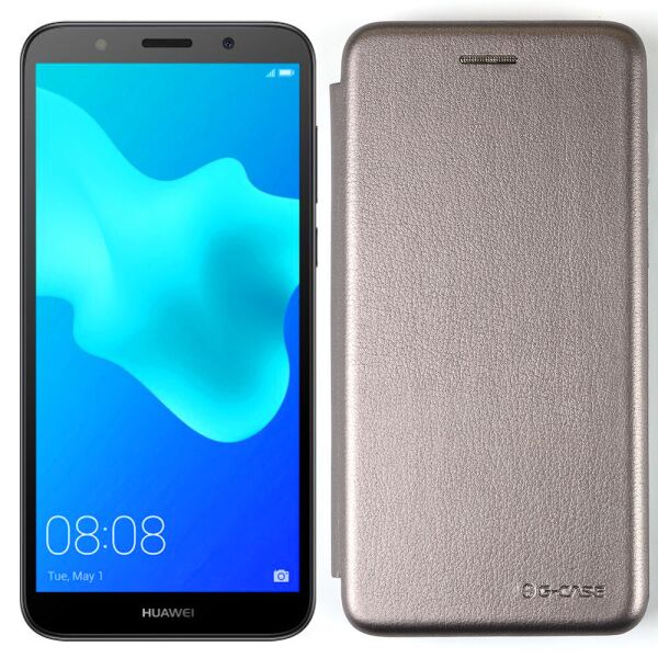 

Чехол книжка U-Like Best для Huawei Y5 2018 Grey (30894)