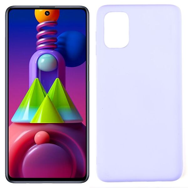

Чехол Original Soft Case Samsung M515 Galaxy M51 Сиреневый FULL (31057)