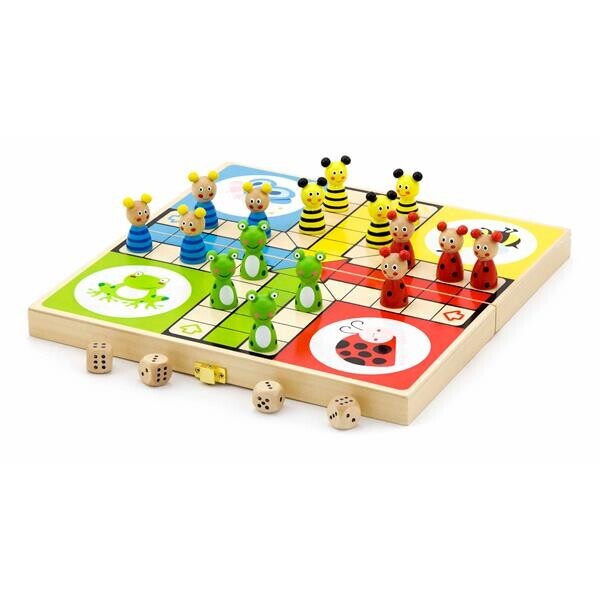 

Деревянная настольная игра Viga Toys Лудо (50064)