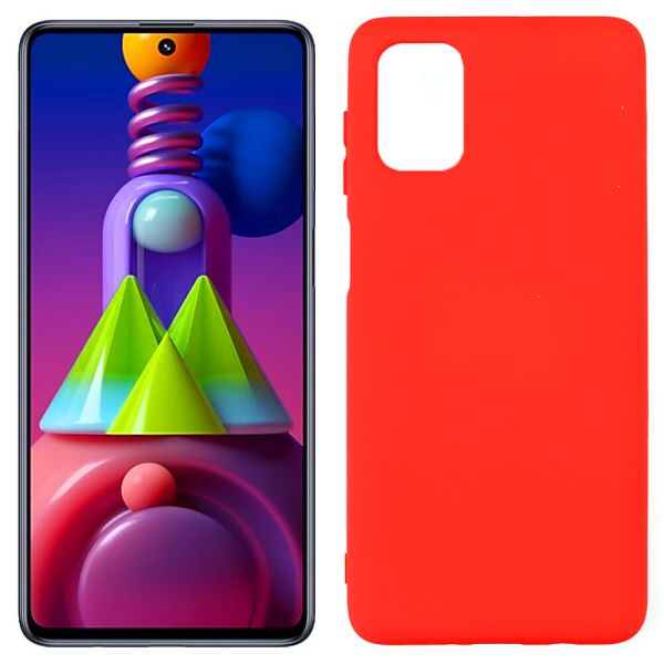 

Чехол Original Soft Case Samsung M515 Galaxy M51 Красный FULL (31054)