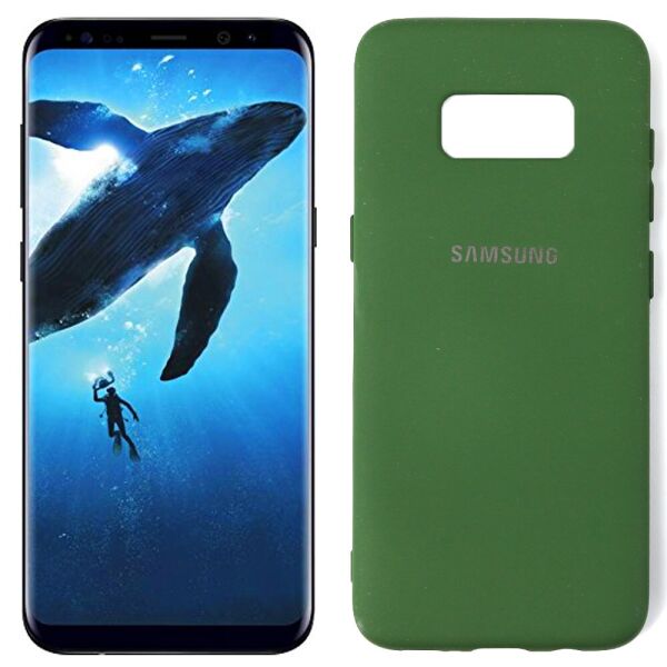 

Чехол Original Soft Case Samsung G950 Galaxy S8 Темно Зеленый FULL (31307)