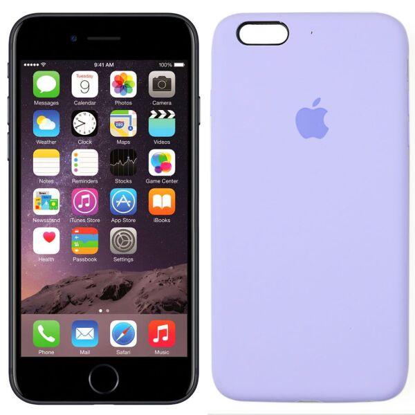 

Чехол силиконовый для iPhone 6/6s Plus Лаванда FULL (30066)