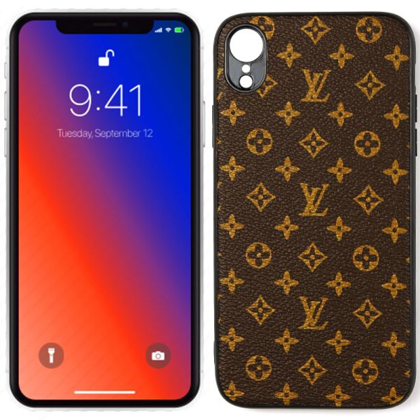 

Чехол U-like Fashion для iPhone XR LV Small Stars Brown (30344)