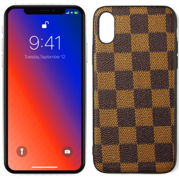 

Чехол U-like Fashion для iPhone XR LV Squares Brown (30345)