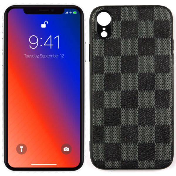 

Чехол U-like Fashion для iPhone XR LV Squares Grey (30346)