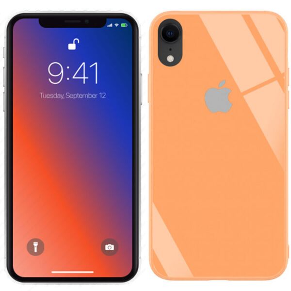 

Чехол U-Like Glossy Logo для iPhone Xr Peach (29637)