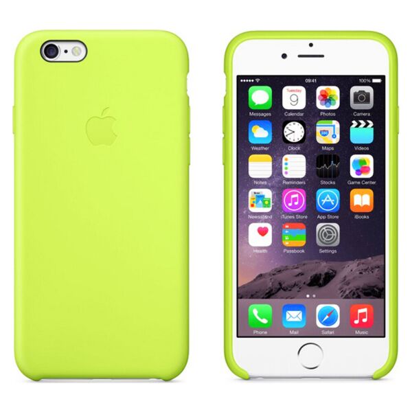 

Чехол Leather Case для iPhone 5s/SE Lime (10479)