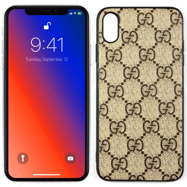 

Чехол U-like Fashion для iPhone Xs Gucci Light Brown (30332)