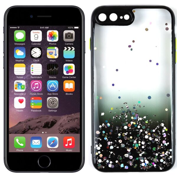 

Чехол Frame&Gliter для iPhone 7 Plus/8 Plus Black (30835)
