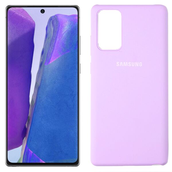 

Чехол Original Soft Case Samsung Note 20 Сиреневый FULL (31304)