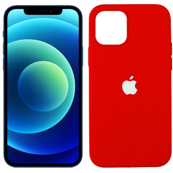 

Чехол силиконовый для iPhone 12 /12 Pro Темно Красный (31105)