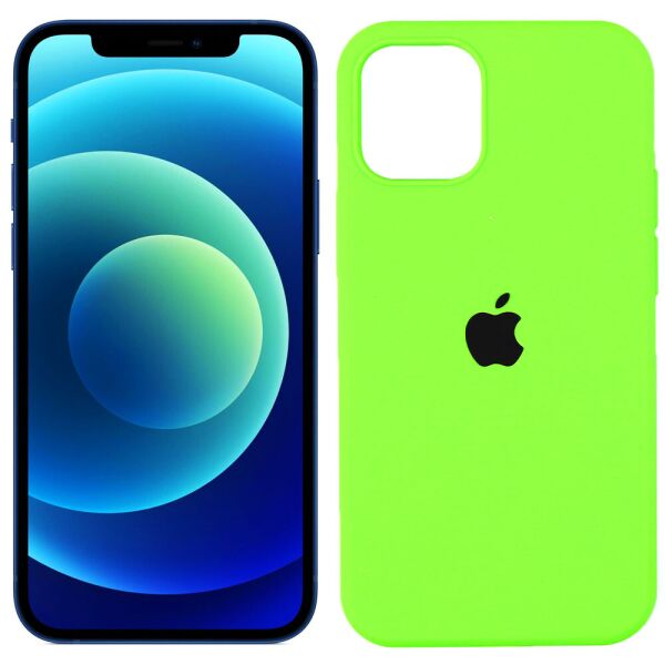 

Чехол силиконовый для iPhone 12 Pro Max Салатовый (31116)