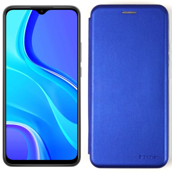 

Чехол книжка U-Like Best для Xiaomi Redmi 9 Blue (30902)