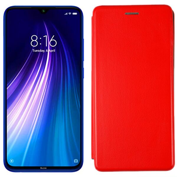 

Чехол книжка U-Like Best для Xiaomi Redmi Note 8T Red (30885)