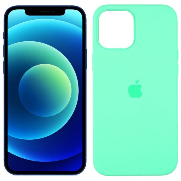 

Чехол силиконовый для iPhone 12 Pro Max Мятный (31101)