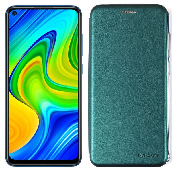 

Чехол книжка U-Like Best для Xiaomi Redmi Note 9/Redmi 10X Green (30905)