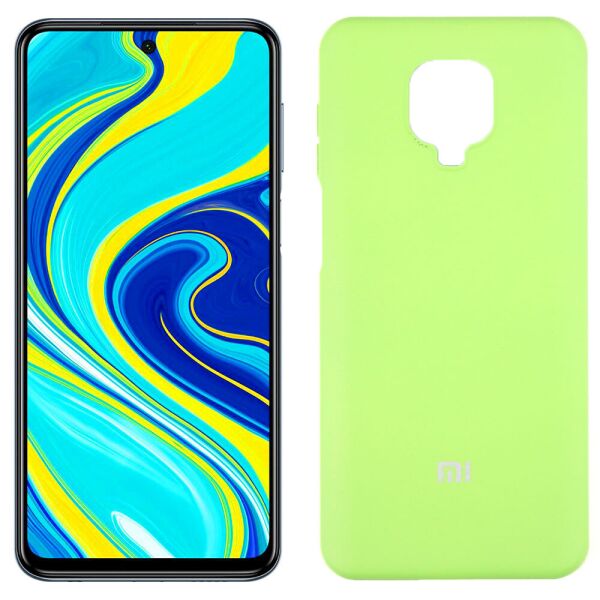 

Чехол Original Soft Case Xiaomi Redmi Note 9s Зеленый FULL (31326)