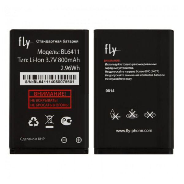 

Аккумулятор для Fly BL6411 (DS107D) (25075)