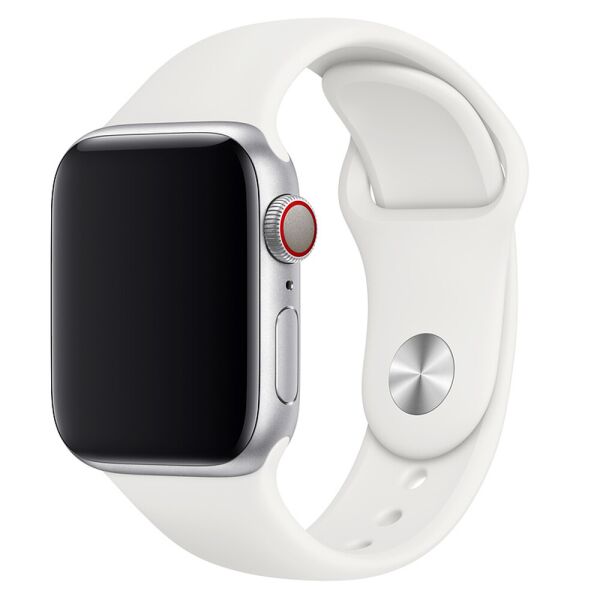 

Ремешок для Apple Watch 38/40mm Sport Band White (23942)