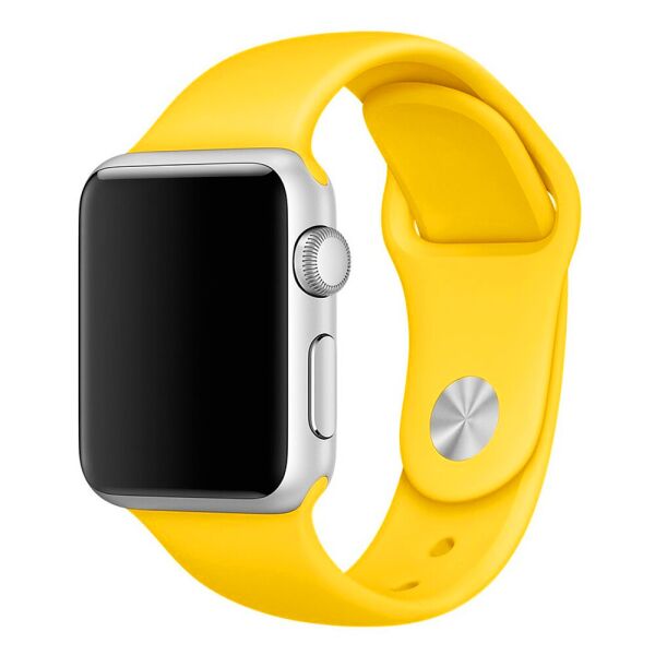 

Ремешок для Apple Watch 38/40mm Sport Band Yellow (23938)