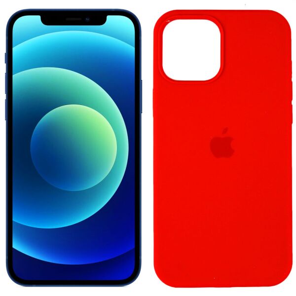 

Cиликоновый чехол для iPhone 12 /12 Pro Красный FULL (30664)