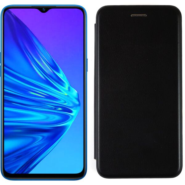 

Чехол книжка U-Like Best для Realme 5 Pro Black (30876)