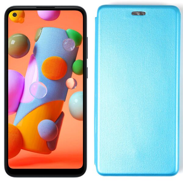 

Чехол книжка U-Like Best для Samsung A115/M115 Galaxy A11/M11 Cyan (30888)
