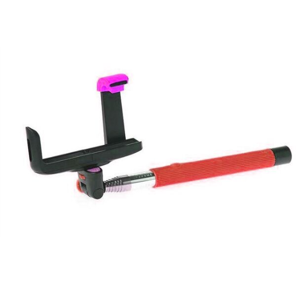 

Держатель выдвижной для selfie Monopod Z07-5F Red + Bluetooth кнопка (18361)