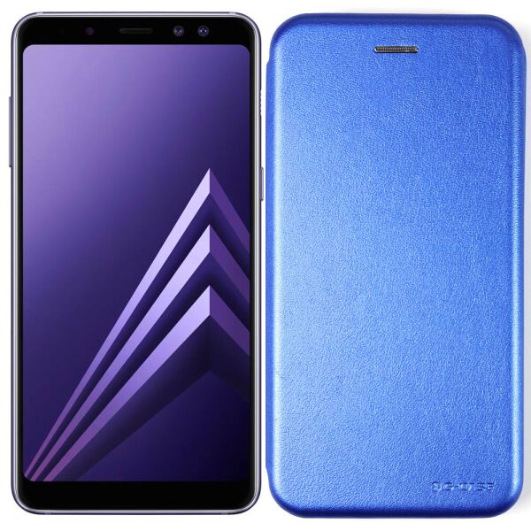 

Чехол книжка U-Like Best для Samsung A730 Galaxy A8 Plus Blue (30899)