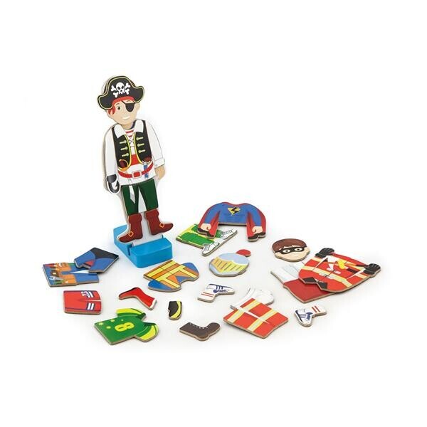 

Набор магнитов Viga Toys Гардероб мальчика (50021VG)