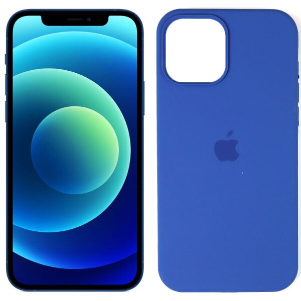 

Cиликоновый чехол для iPhone 12 Pro Max Индиго FULL (30698)