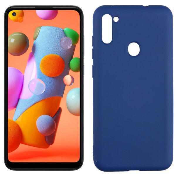 

Чехол Original Soft Case Samsung A115/M115 Galaxy A11/M11 Синий FULL (29829)