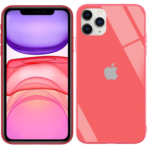 

Чехол U-Like Glossy Logo для iPhone 11 Pro Red orchid (29875)