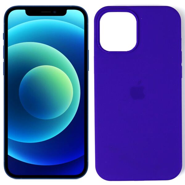 

Cиликоновый чехол для iPhone 12 Pro Max Фиолетовый FULL (30694)