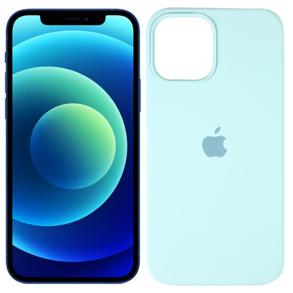 

Cиликоновый чехол для iPhone 12 Pro Max Фисташковый FULL (30695)
