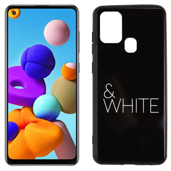 

Чехол Joke series для Samsung A217 Galaxy A21S Black&White (29560)