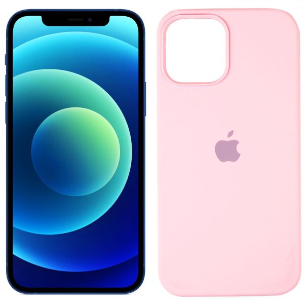 

Cиликоновый чехол для iPhone 12 mini Розовый FULL (30632)