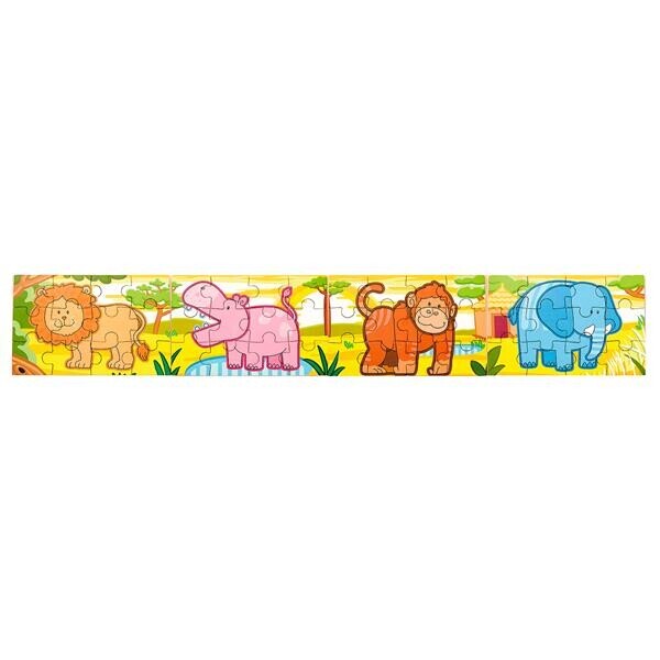 

Набор деревянных пазлов Viga Toys Джунгли 4 в 1, 48 эл. (50068)