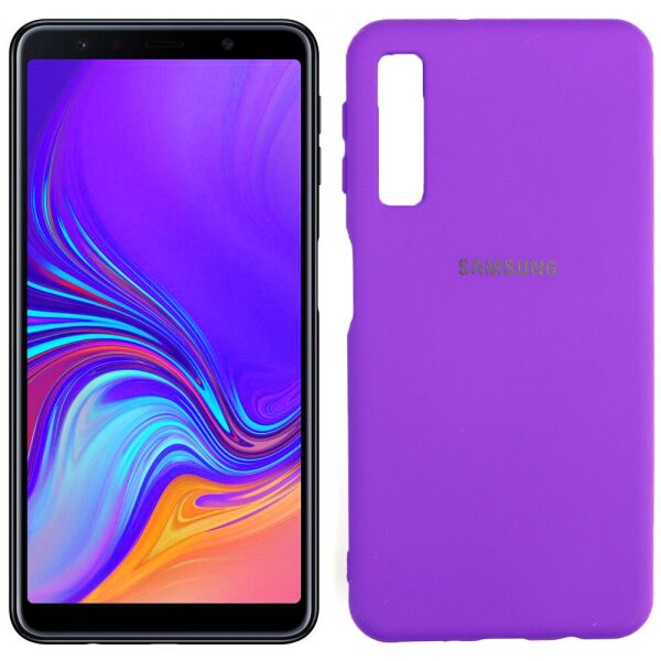 

Original Soft Case Samsung A750 Galaxy A7 2018 Фиолетовый FULL (31257)