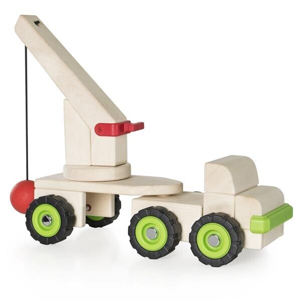 

Игрушка Guidecraft Block Science Trucks Большая стенобитная машина (G7533)