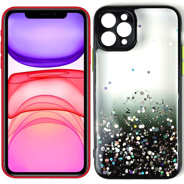 

Чехол Frame&Gliter для iPhone 11 Pro Black (30825)