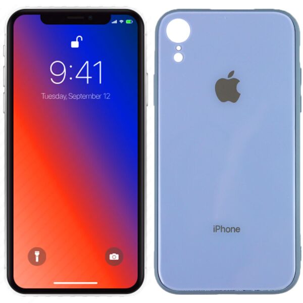 

Чехол U-Like Glossy Logo case iPhone Xr Grey (31211)