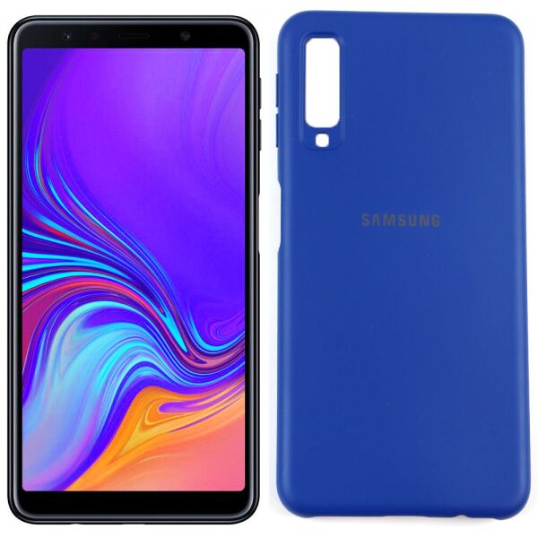 

Чехол силиконовый для Samsung A750 Galaxy A7 2018 Темно Синий (28780)