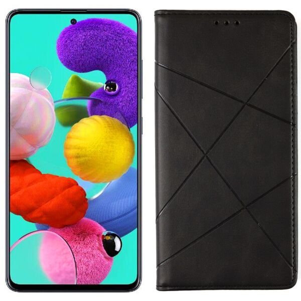 

Чехол-книжка Lines Leather для Samsung A515 Galaxy A51 Black (30866)