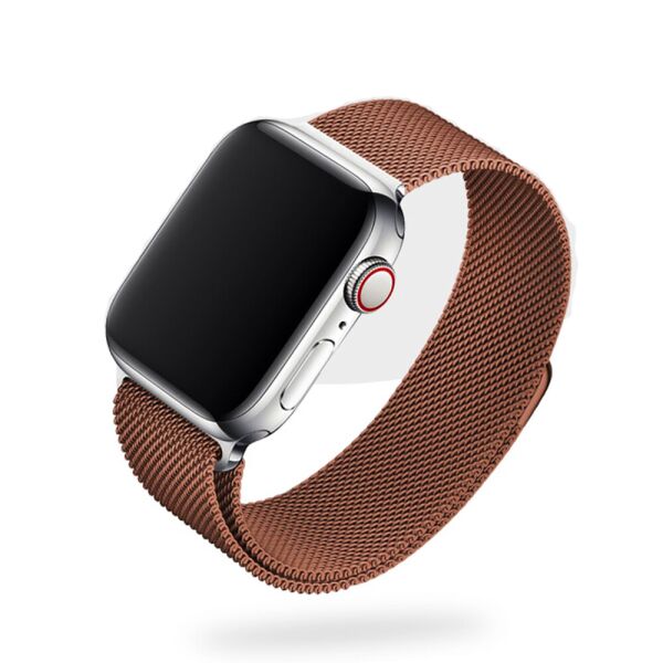 

Ремешок для Apple Watch 42/44mm Steel Milanese Loop Brown (26654)